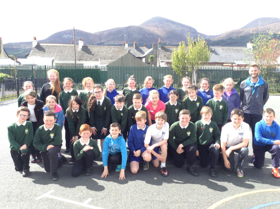 St Joseph's PS, Tyrella visit P7