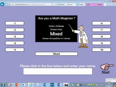 Maths Magician Division